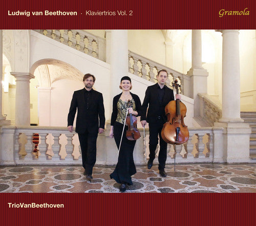 the album cover for Beethoven / Triovanbeethoven - Piano Trios 2