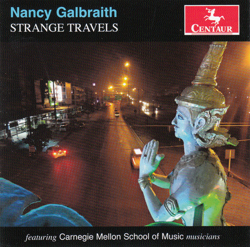 the album cover for Galbraith / Carnegie Mellon Baroque Ensemble - Strange Travels