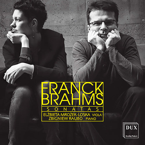 the album cover for Franck / Elzbieta / Raubo - Viola Sonatas