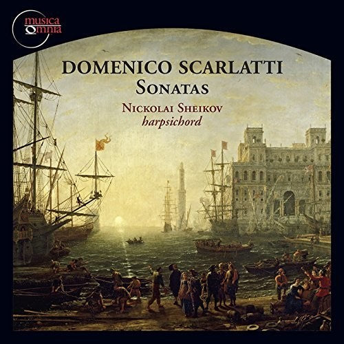 the album cover for Scarlatti / Nickolai Sheikov - Fifteen Sonatas