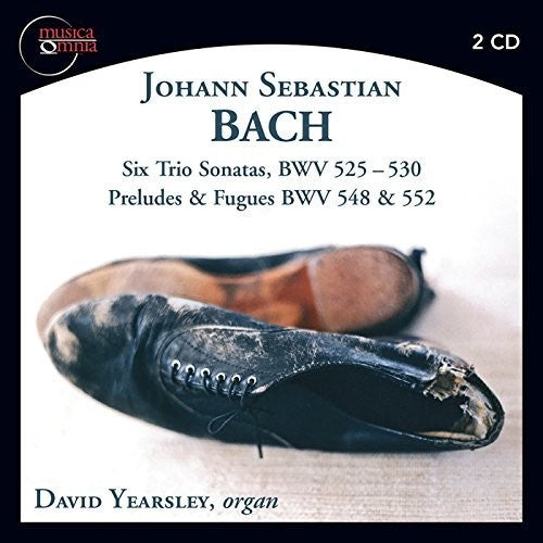 the album cover for J Bach S / Yearsley,David - Six Trio Sonatas - Preludes & Fuges