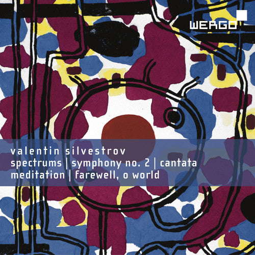 the album cover for V Silvestrov / Blazhkov,Igor - Spectrums - Symphony No.2 Cantata Meditation