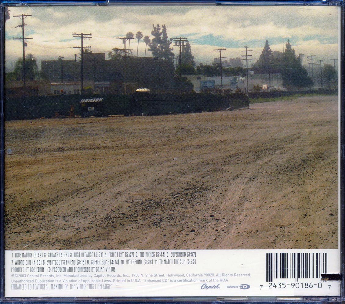 Jane's Addiction Strays marked/ltd stock Music CD