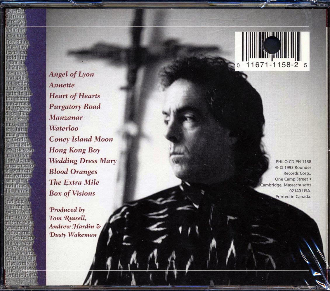Tom Russell - Box Of Visions (marked/ltd stock) Music CD