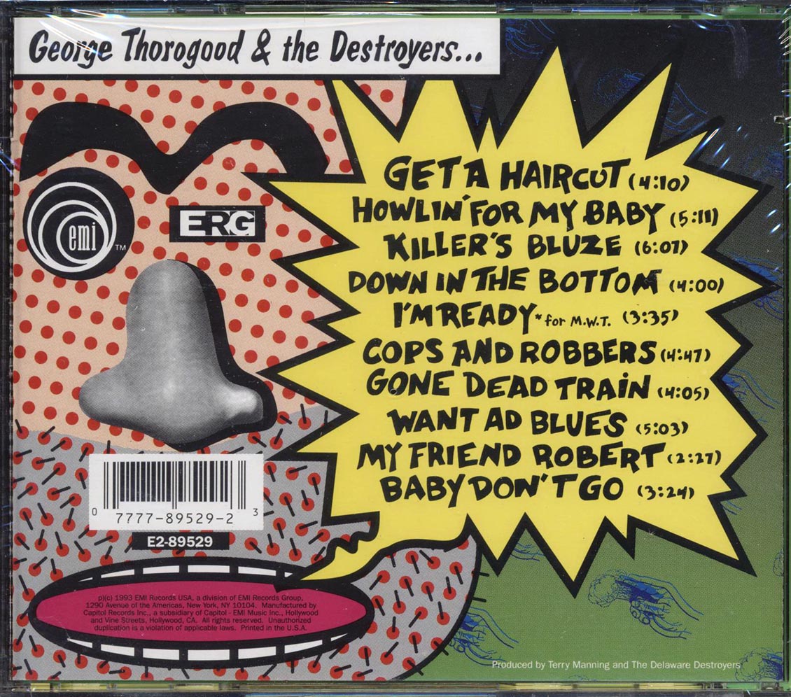George Thorogood & The Destroyers - Haircut (marked/ltd stock) Music CD