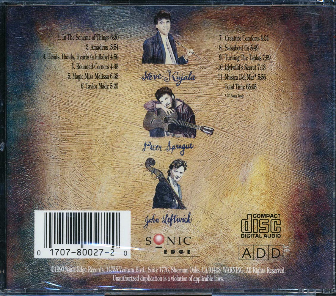 Steve Kujala - Heads Hands Hearts Music CD