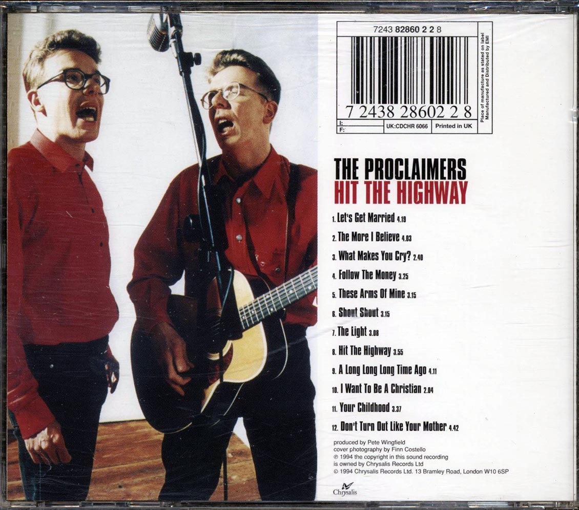 The Proclaimers - Hit The Highway Music CD