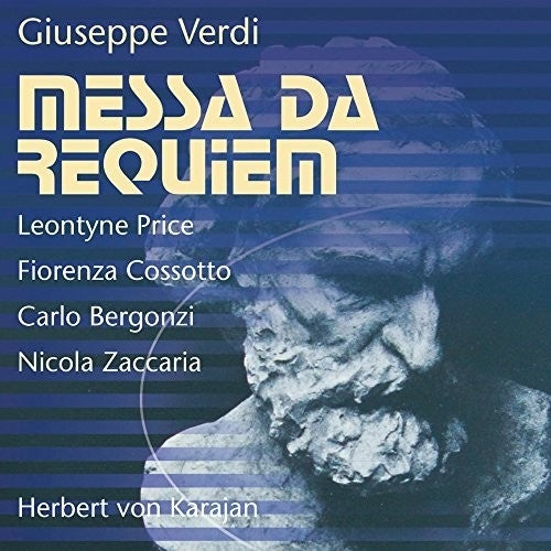 the album cover for Verdi / Price / La Scala Orchestra & Choir - Messa Da Requiem