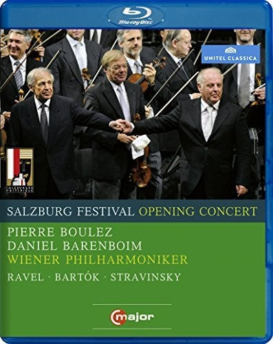 Ravel / Boulez / Vienna Philharmonic Orchestra - Salzburg Festival Opening Concert 2008 - Blu-ray