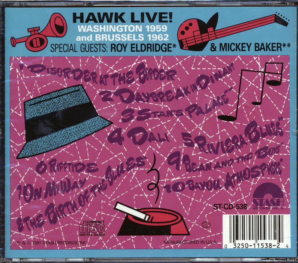 Coleman Hawkins - Dali Music CD