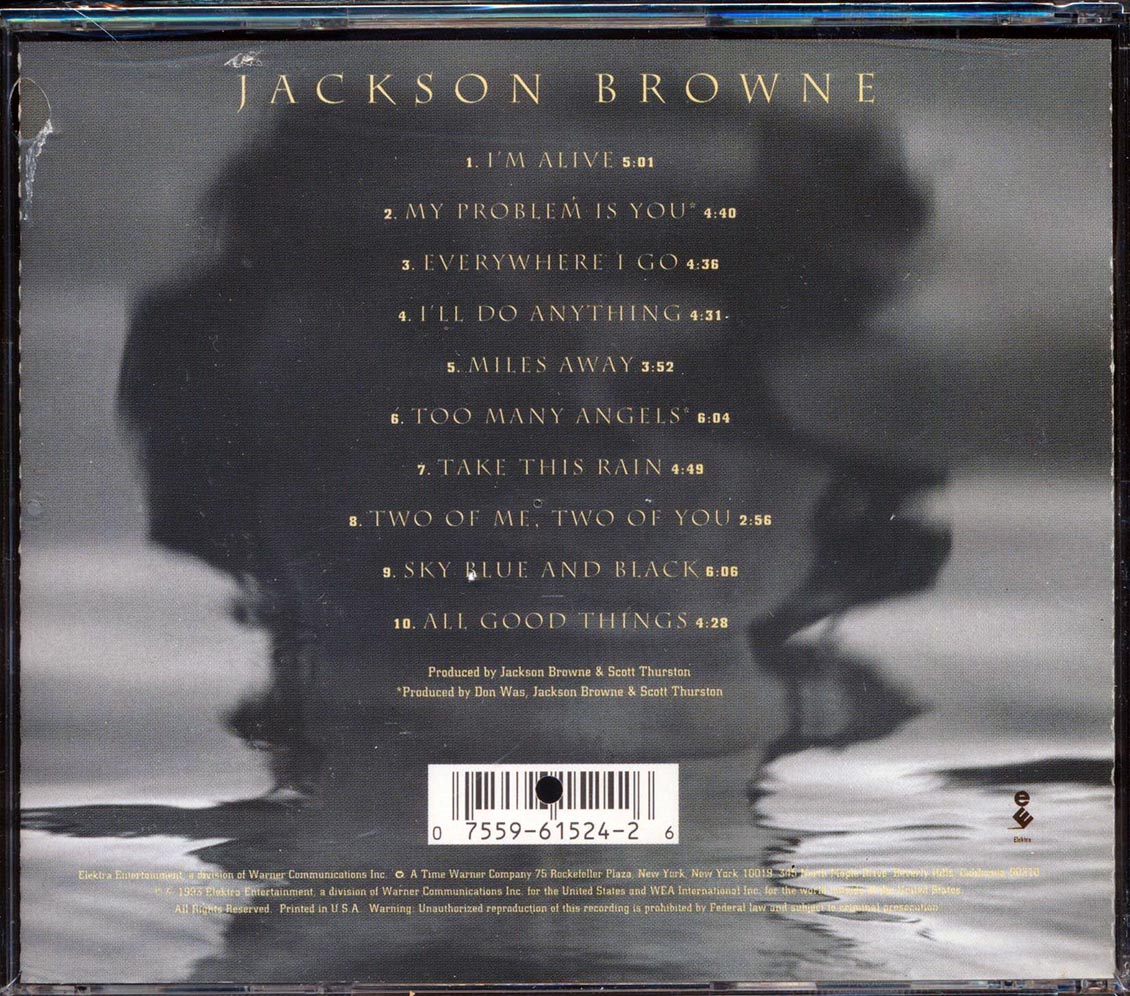 Jackson Browne - I'm Alive (marked/ltd stock) Music CD