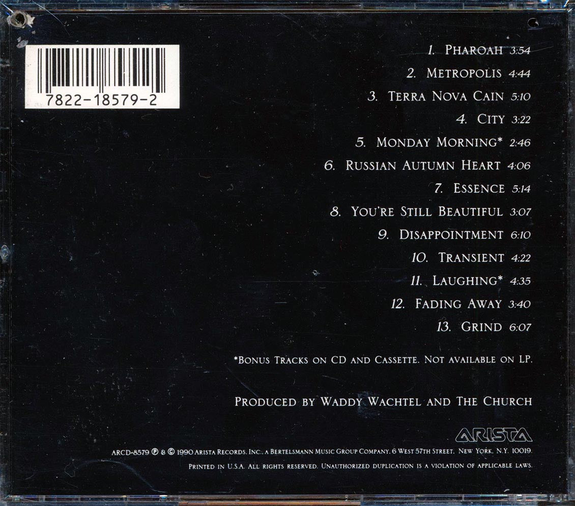 The Church - Gold Afternoon Fix Music CD