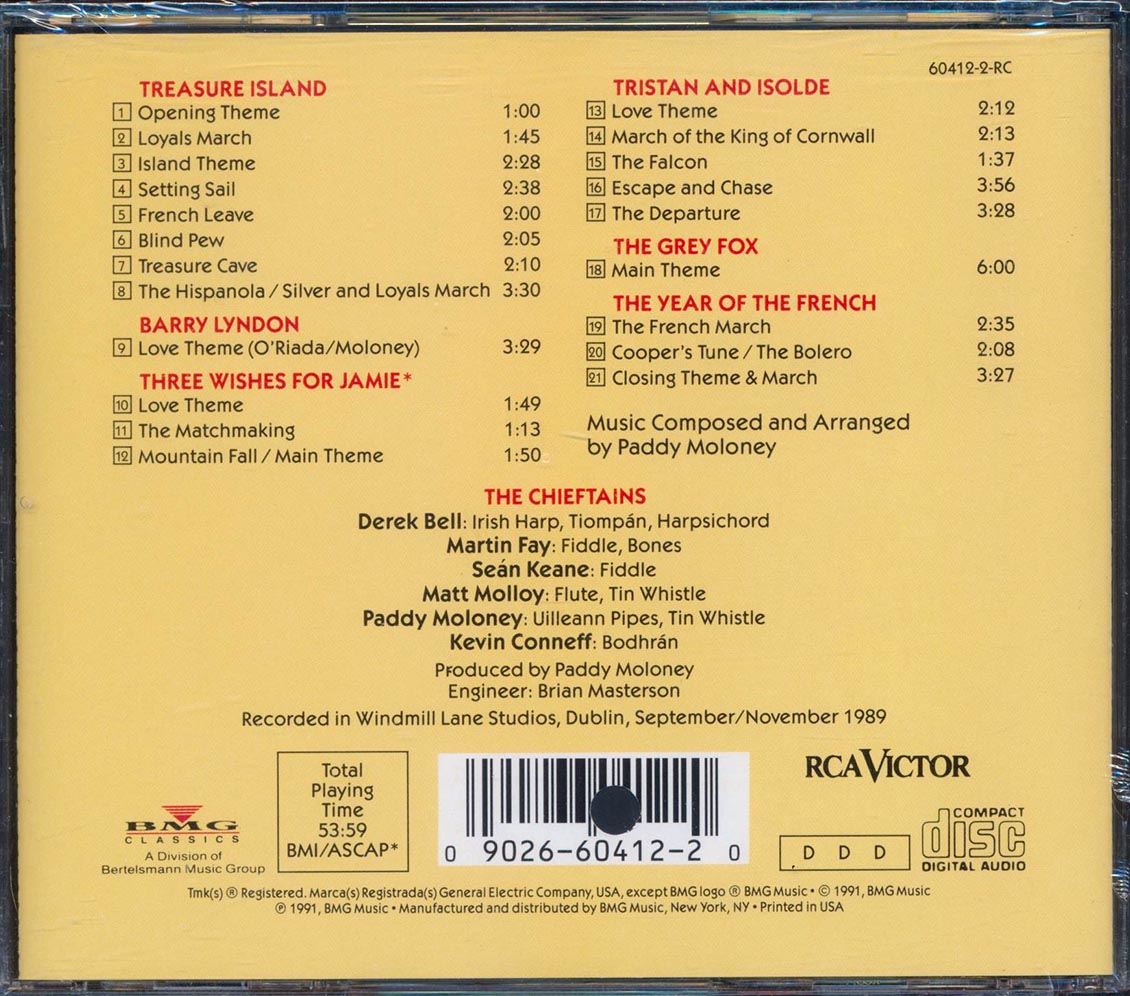 The Chieftains - Reel Music The Filmscores (marked/ltd stock) Music CD