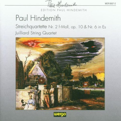 Hindemith / Julliard Quartet - String Quartets Nos 2 & 6 - Music CD