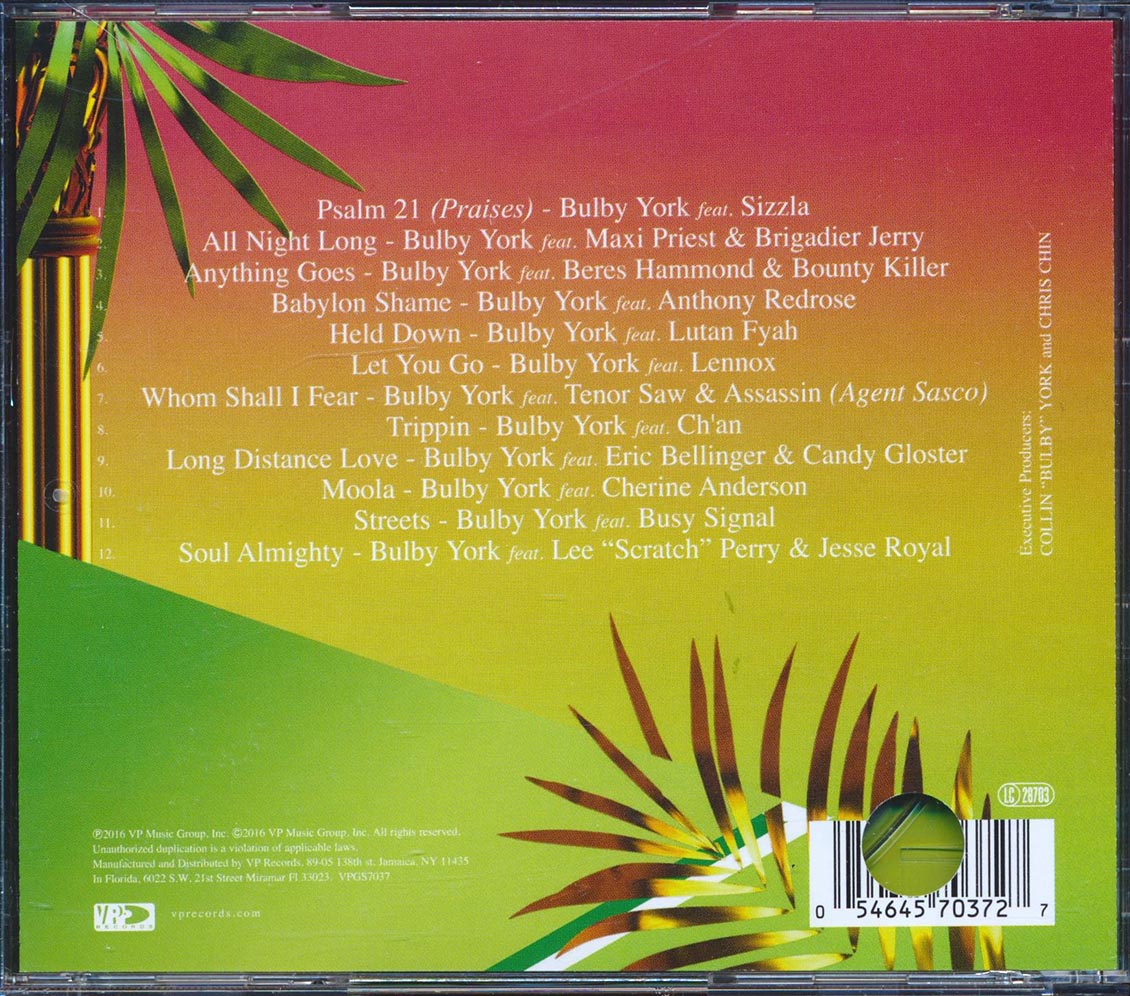 Bulby York - Epic & Ting (marked/ltd stock) Music CD