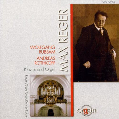 the album cover for Reger / Rubsam / Rothkopf - Variationen Und Fuge