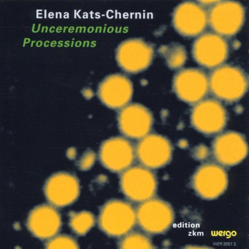the album cover for Kats-Chernin - Unceremonious Processions