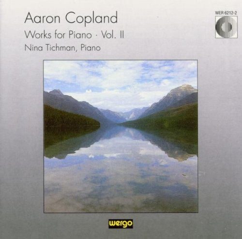 the album cover for Copland / Tichman - Copland / Works for Piano Vol II