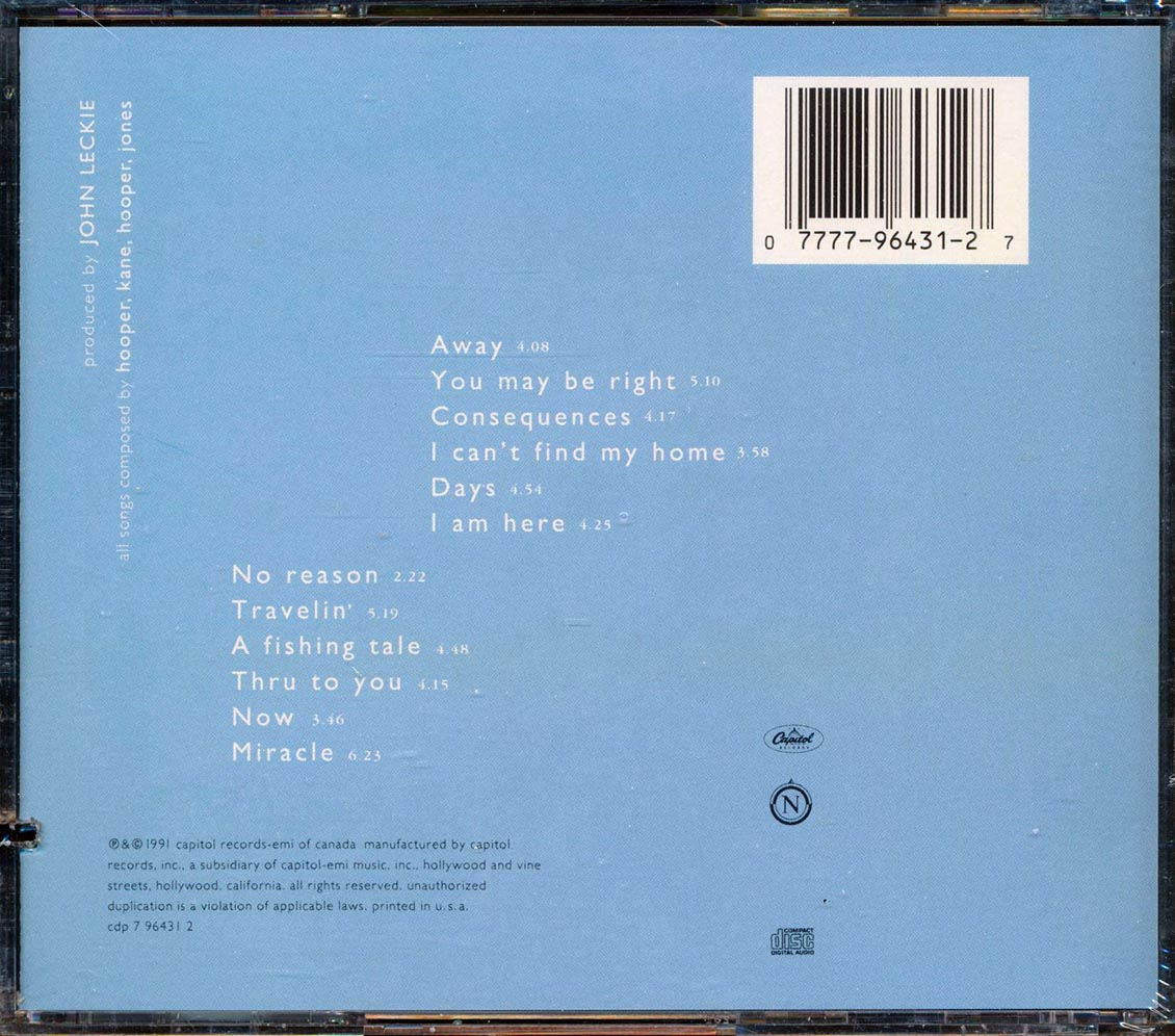 The Grapes Of Wrath - These Days (marked/ltd stock) Music CD