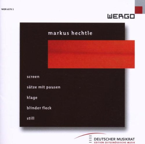 Hechtle - Screen Satze Mit Pausen Klage - Music CD