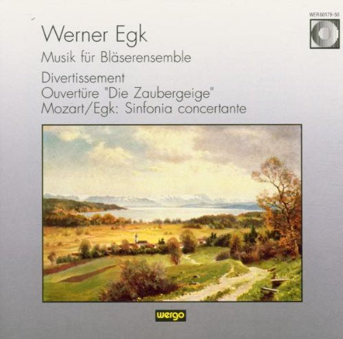 the album cover for Egk / Blaser Ensemble Mainz / Scholl - Musik Fur Blaserensemble