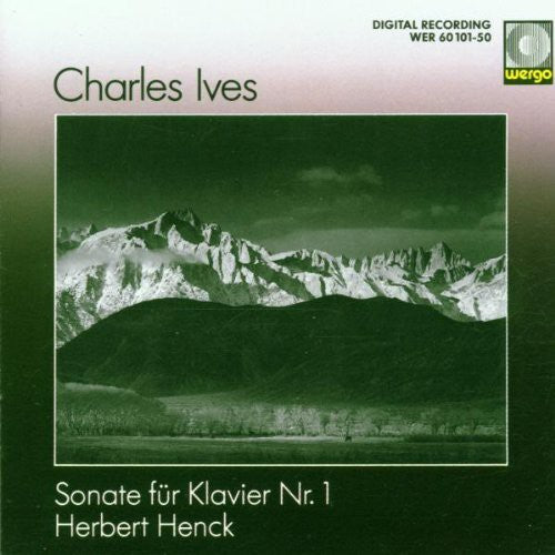 the album cover for Ives / Henck - Sonate Fur Klavier No.1.