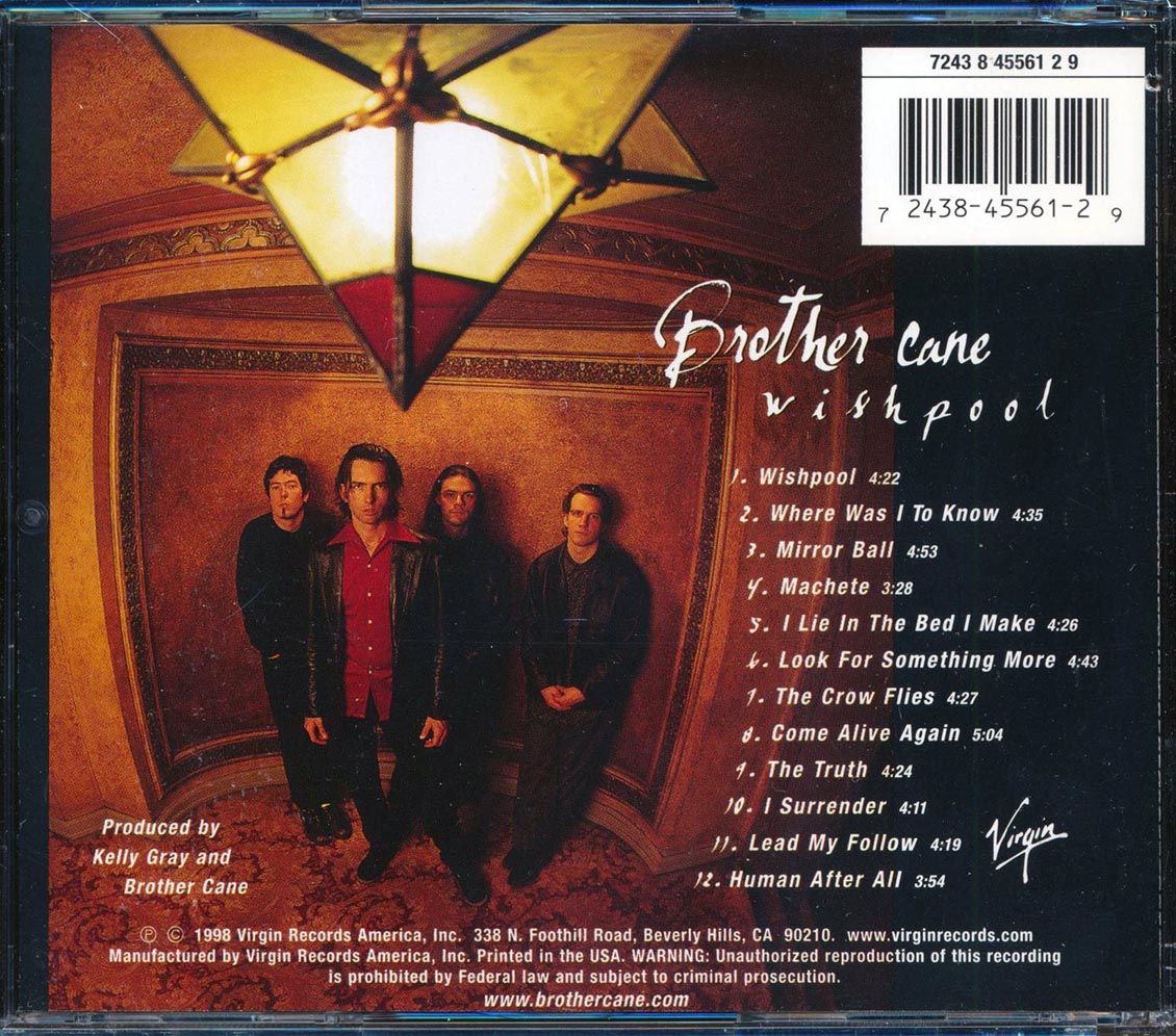 Brother Cane - Wishpool Music CD