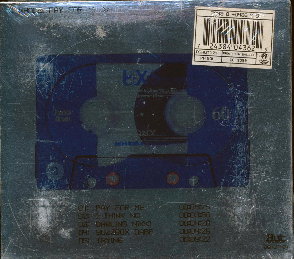 Whale - Pay For Me Music CD