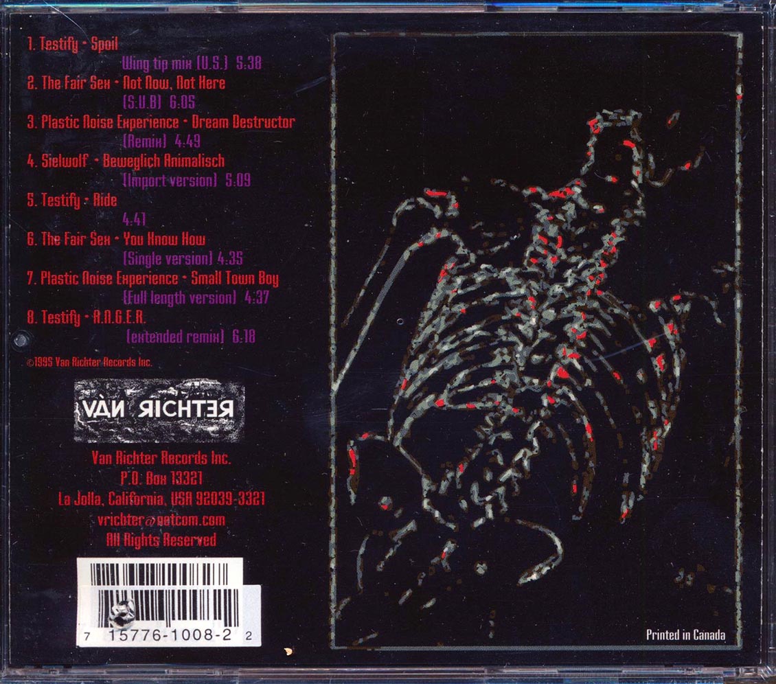 Testify, The Fair Sex, Sielwolf, Etc. - Mind Ripper (marked/ltd stock) Music CD