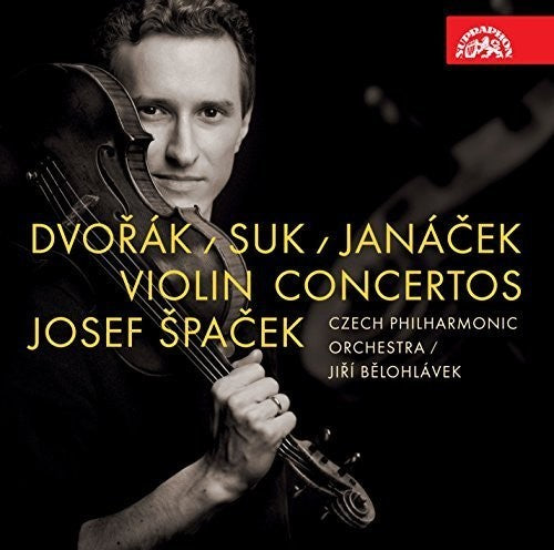 the album cover for Josef Spacek - Violin Concertos