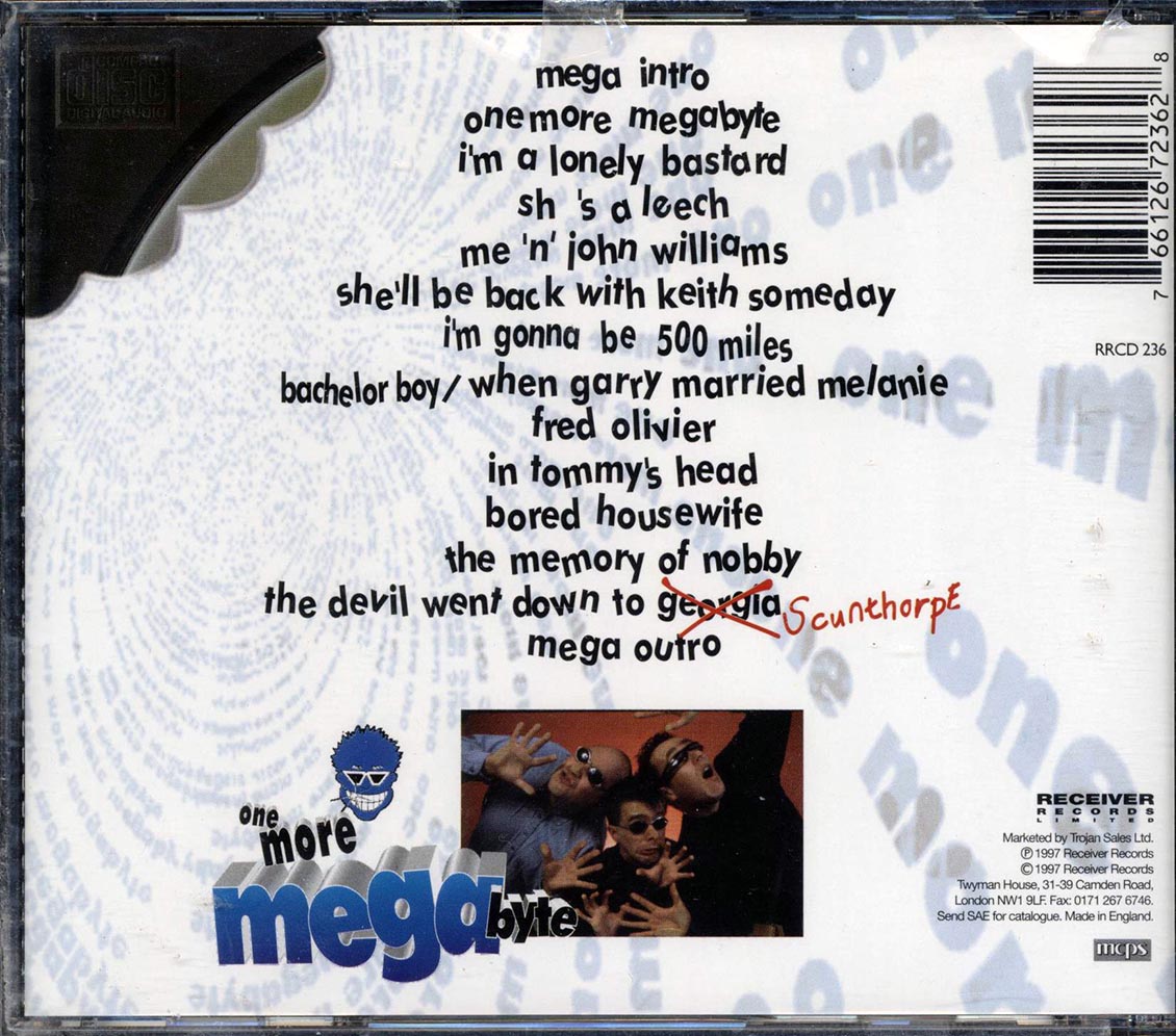 The Toy Dolls - One More Megabyte Music CD