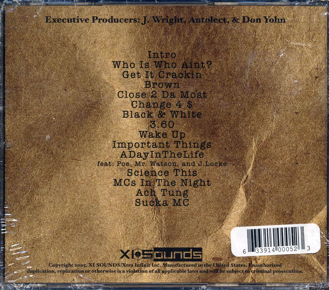 Brown James - Plain Brown Rapper Music CD
