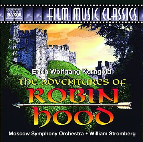 the album cover for Korngold / Moscow Symphony Orchestra / Stromberg - Adventures of Robin Hood
