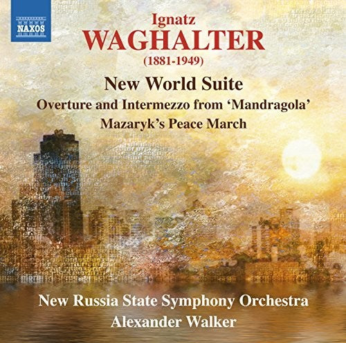 the album cover for Waghalter / New Russia State Sym Orch / Walker - New World Suite