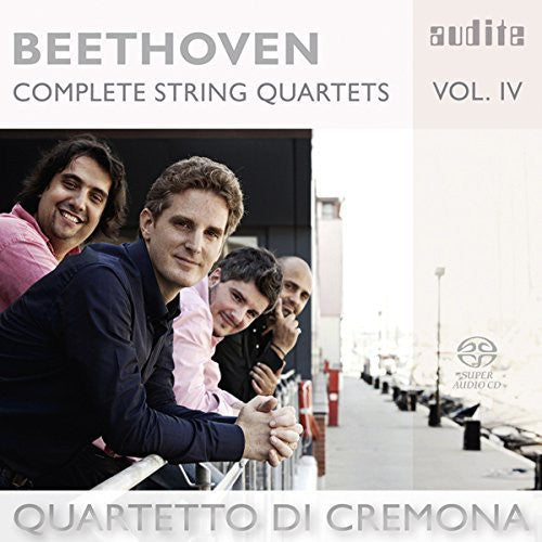 the album cover for Beethoven / Cremona Quartet - Complete String Quartets 4