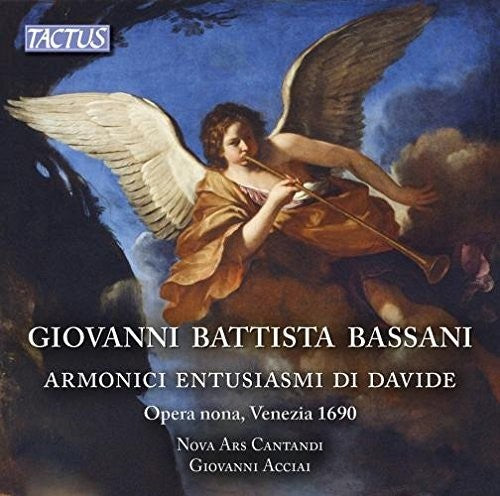 the album cover for Bassani / Nova Ars Cantandi / Acciai - Armonici Entusiasmi Di Davide
