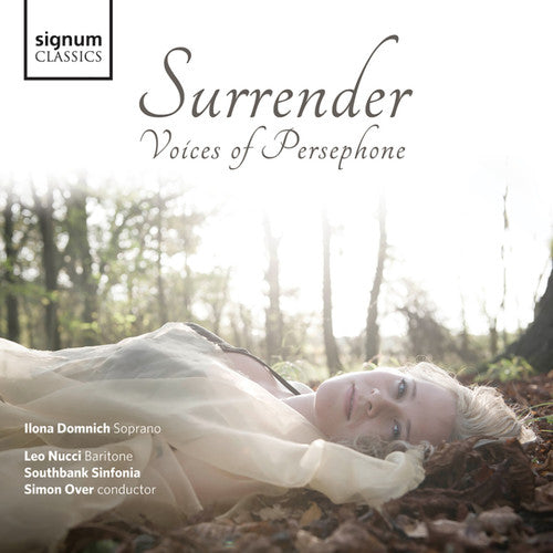 the album cover for Donizetti / Domnich / Southbank Sinfonia / Over - Surrender - Voices of Persephone