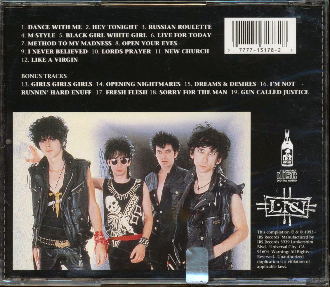 The Lords Of The New Church - Killer Lords Music CD