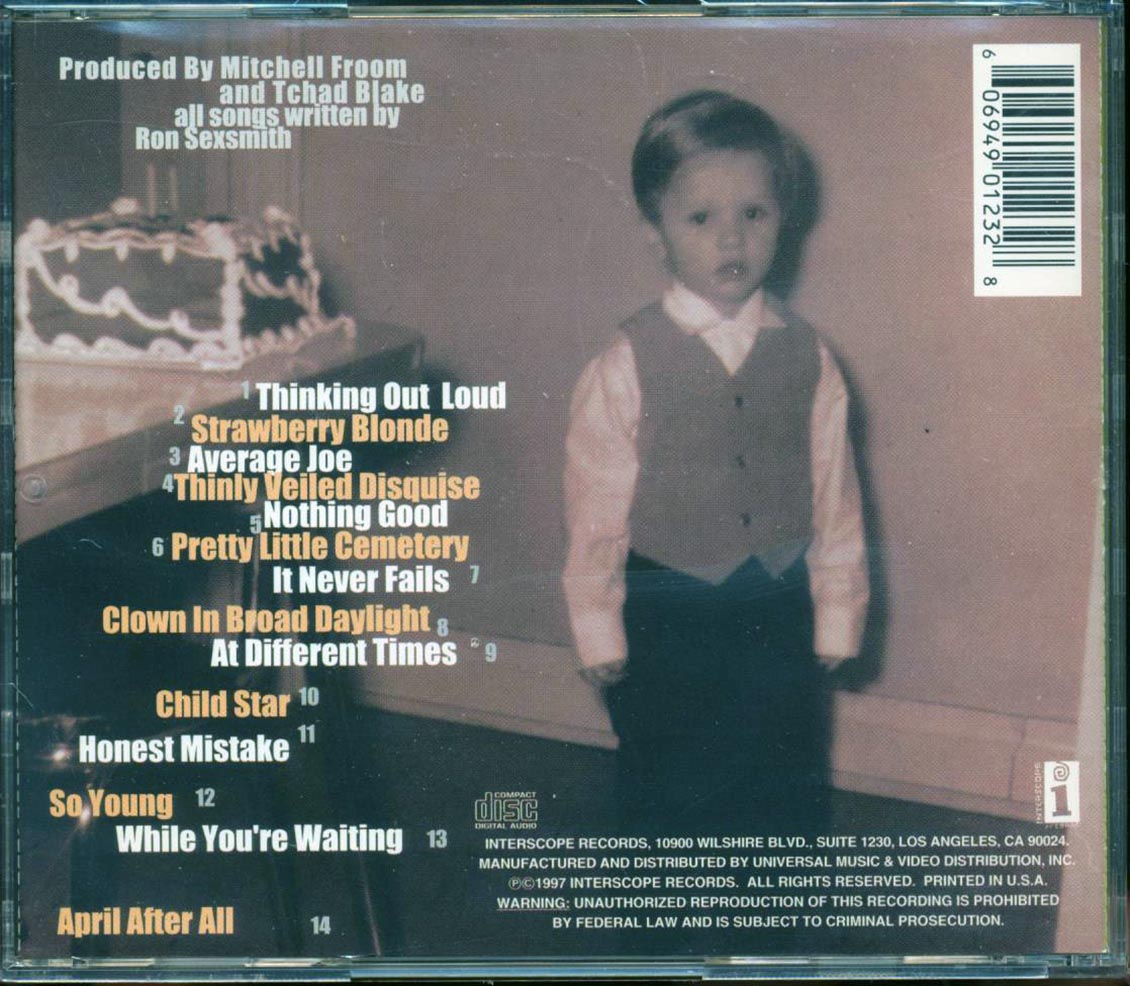 Ron Sexsmith - Other Songs Music CD