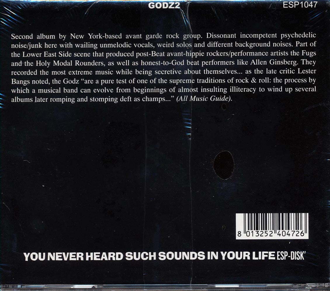 The Godz - Godz 2 Music CD
