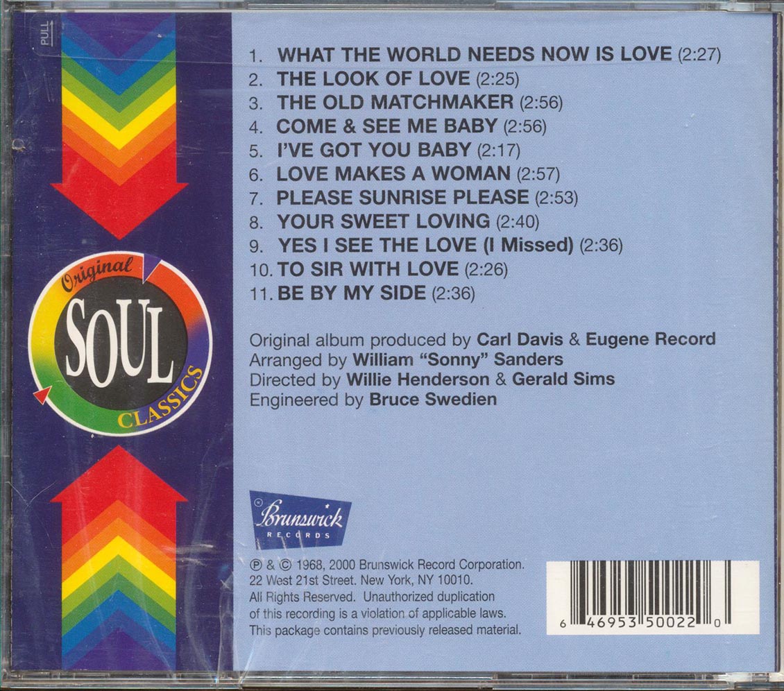 Barbara Acklin - Love Makes A Woman Music CD