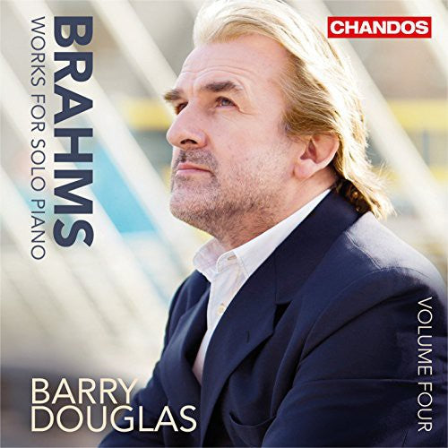 the album cover for Brahms / Barry Douglas - Works for Solo Piano 4