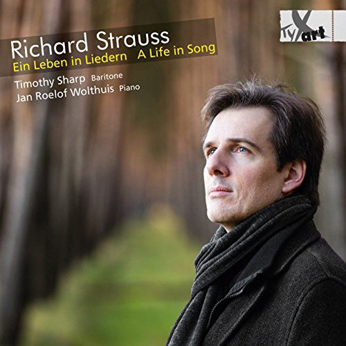 the album cover for Strauss / Sharp / Wolthuis - Life in Song