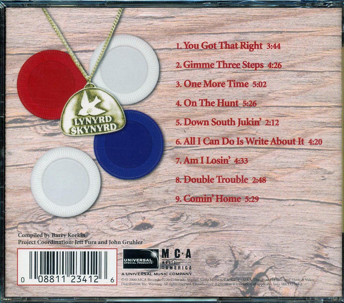 Lynyrd Skynyrd Double Trouble Music CD