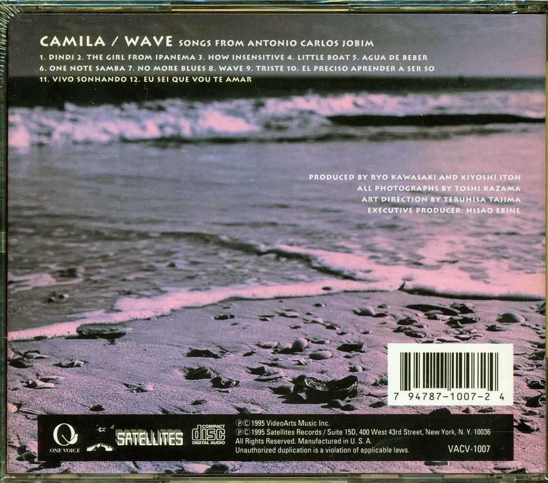 Camila Benson - Wave: Songs From Antonio Carlos Jobim Music CD