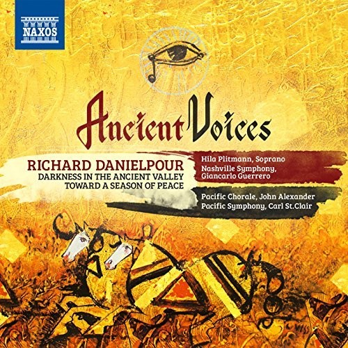 the album cover for Hila Plitmann - Ancient Voices