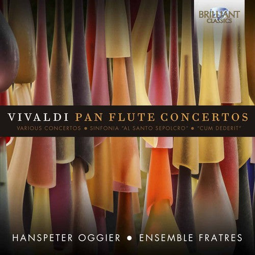 the album cover for Hanspeter Oggier - Pan Flute Concertos