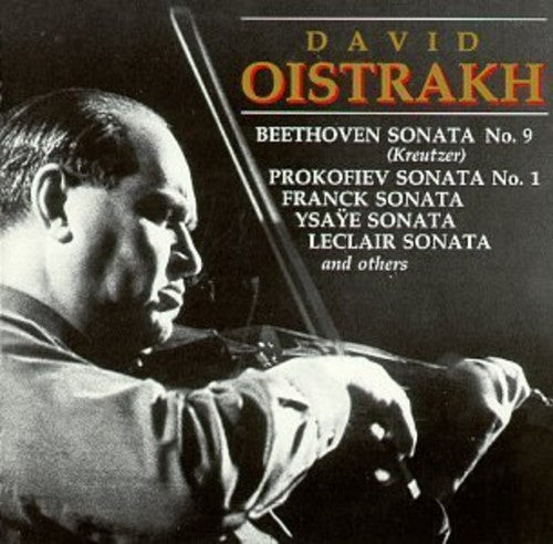 the album cover for David Oistrakh - Oistrakh in Recital