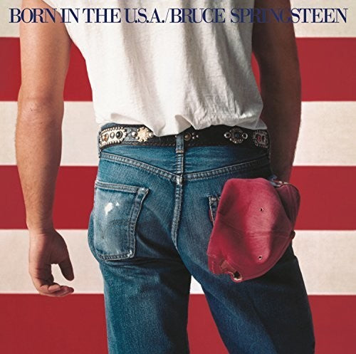 the album cover for Bruce Springsteen - Born In The U.S.A.