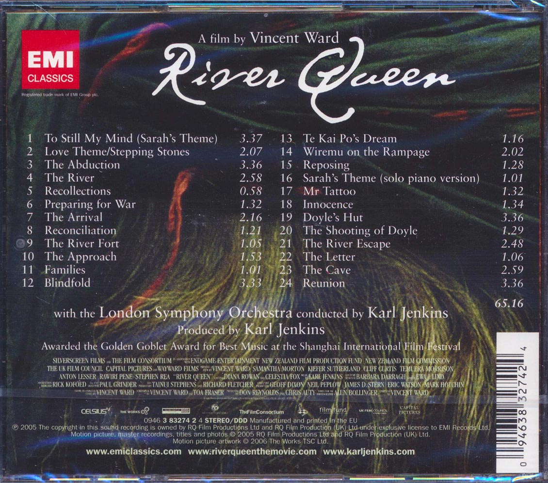 Karl Jenkins - River Queen: Original Motion Picture Soundtrack Music CD